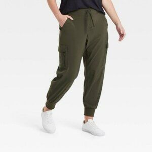 All in Motion Dark Green Women's Jogger Pants